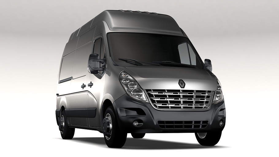 Renault Master L2H3 Van 2010 in Vehicles - product preview 17