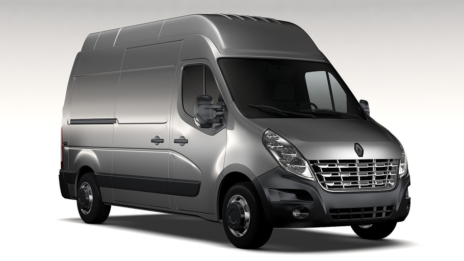Renault Master L2H3 Van 2010 in Vehicles - product preview 20