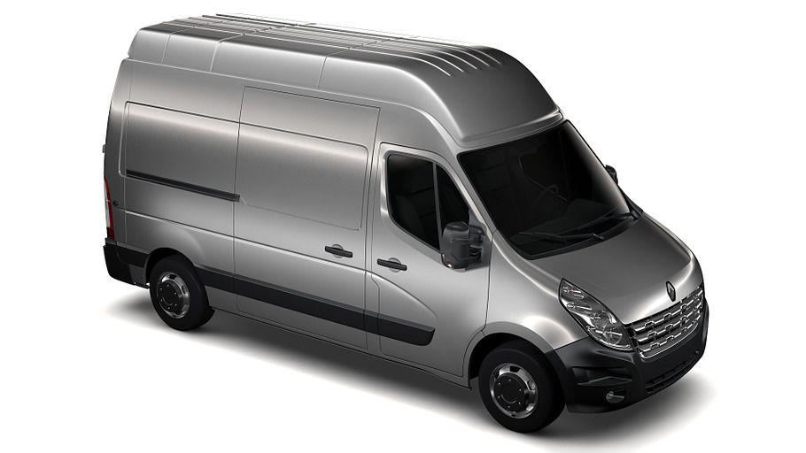 Renault Master L2H3 Van 2010 in Vehicles - product preview 21