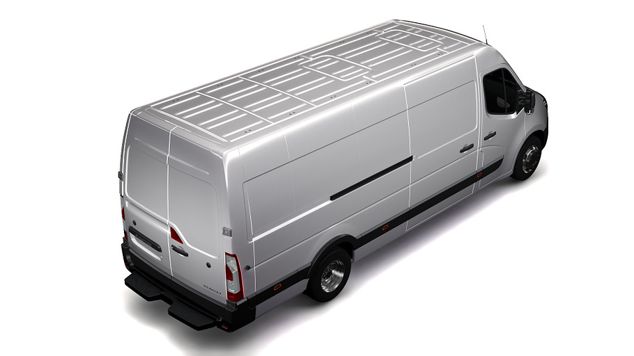 Renault Master L4H2 Van 2010 in Vehicles - product preview 7