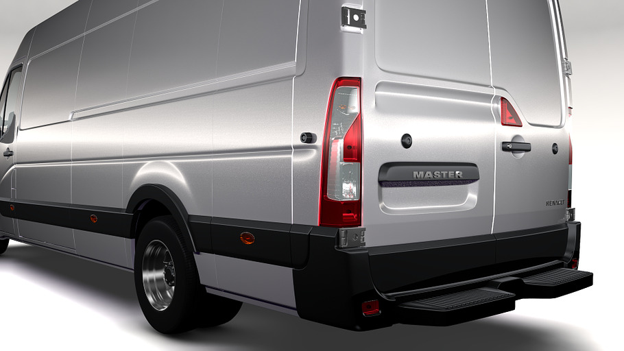 Renault Master L4H2 Van 2010 in Vehicles - product preview 10