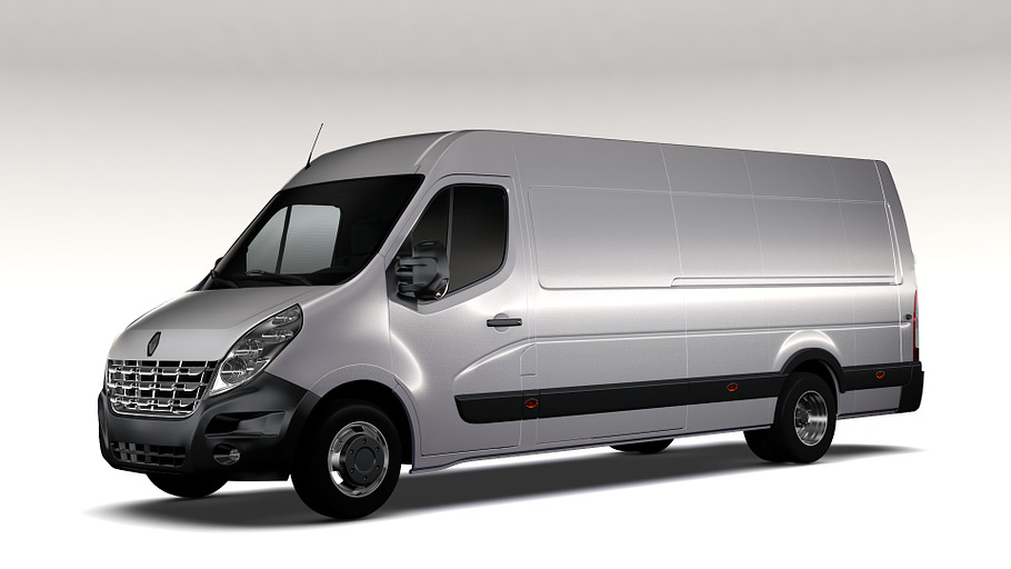 Renault Master L4H2 Van 2010 in Vehicles - product preview 16