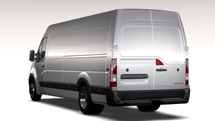 Renault Master L4H2 Van 2010 in Vehicles - product preview 20