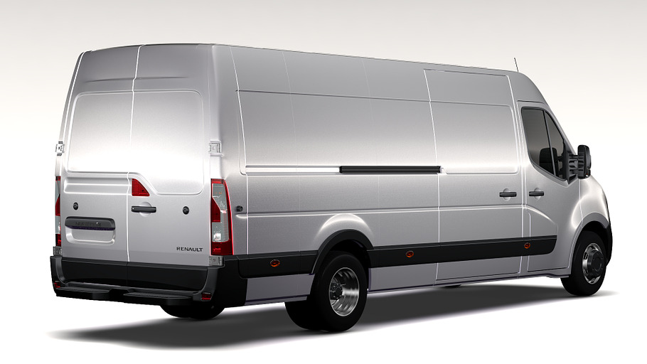 Renault Master L4H2 Van 2010 in Vehicles - product preview 21