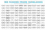 Eyeglasses Frames ( Vector & PSD)
