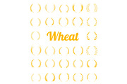 Gold laurel wreath - a symbol of the winner.