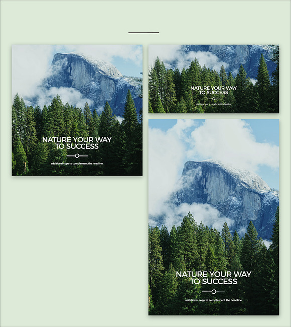 SEQUOIA Social Media Pack in Social Media Templates - product preview 3