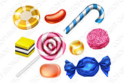 Candy Sweets Set