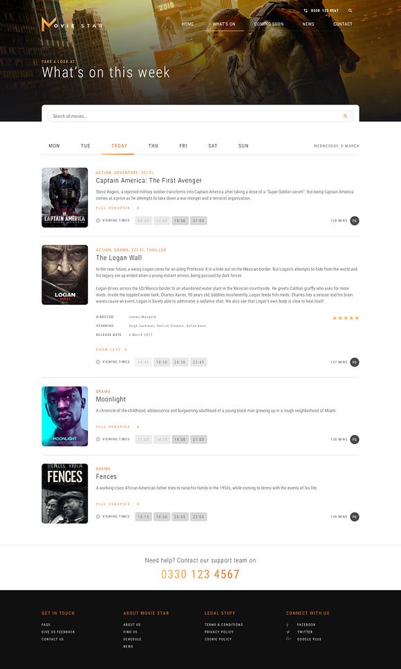Movie Star - Sketch design in App Templates - product preview 2
