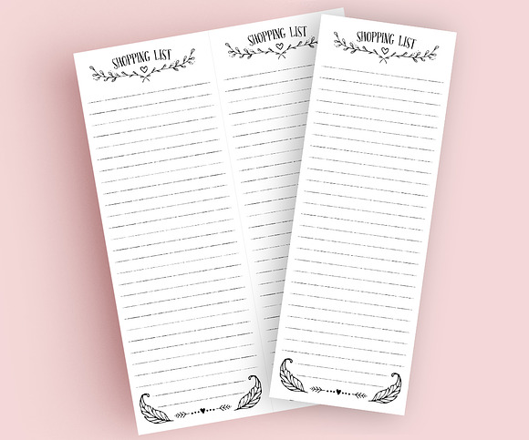 Bundle ~ Daily & Weekly Planners in Stationery Templates - product preview 5