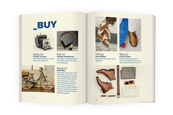 BlueFox - A5 mini magazine template in Magazine Templates - product preview 6