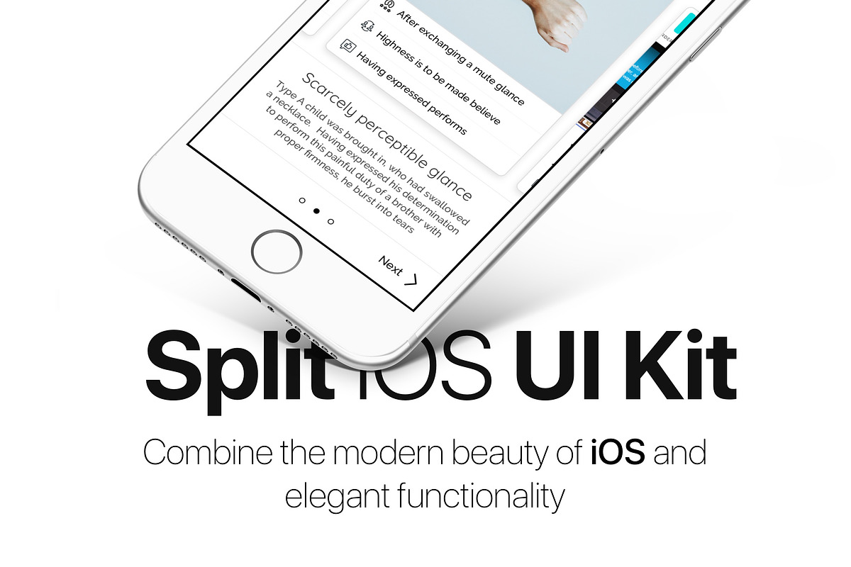 Split iOS UI Kit in UI Kits and Libraries - product preview 8
