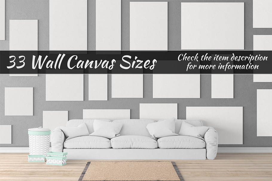 Canvas Mockups Vol 508 in Print Mockups - product preview 8