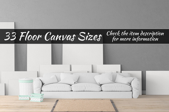 Canvas Mockups Vol 508 in Print Mockups - product preview 1
