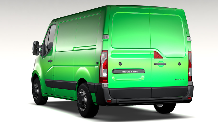 Renault Mater L1H1 Van 2010 in Vehicles - product preview 5