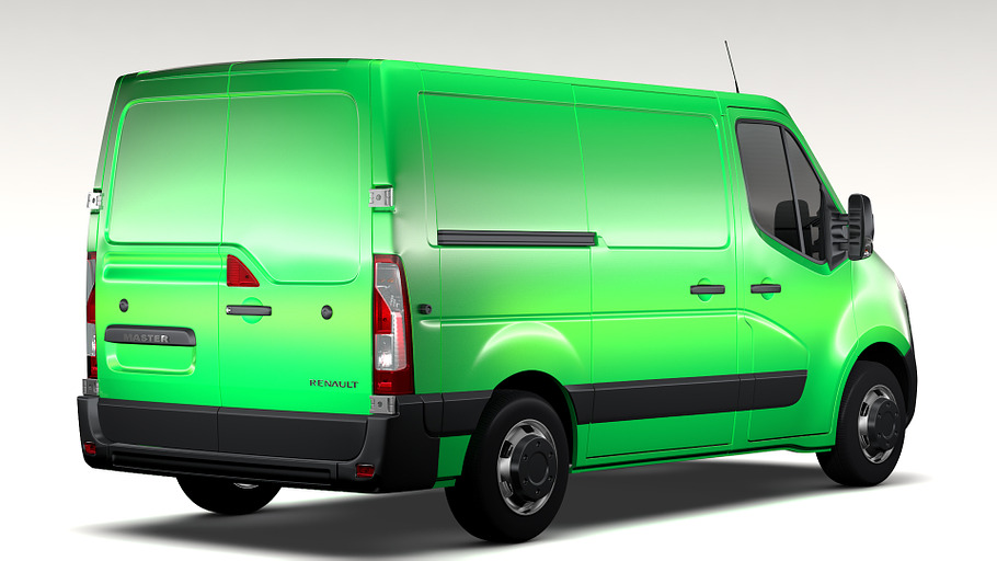 Renault Mater L1H1 Van 2010 in Vehicles - product preview 6