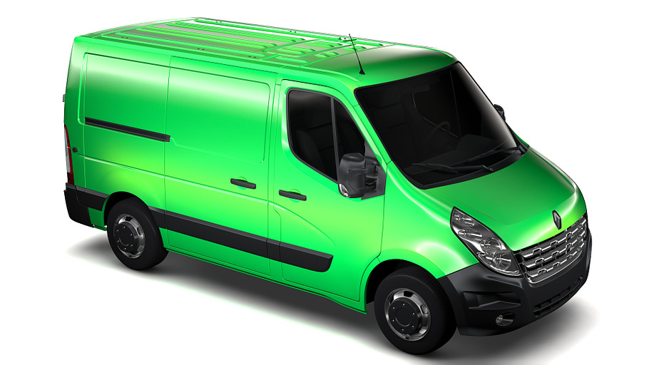 Renault Mater L1H1 Van 2010 in Vehicles - product preview 10