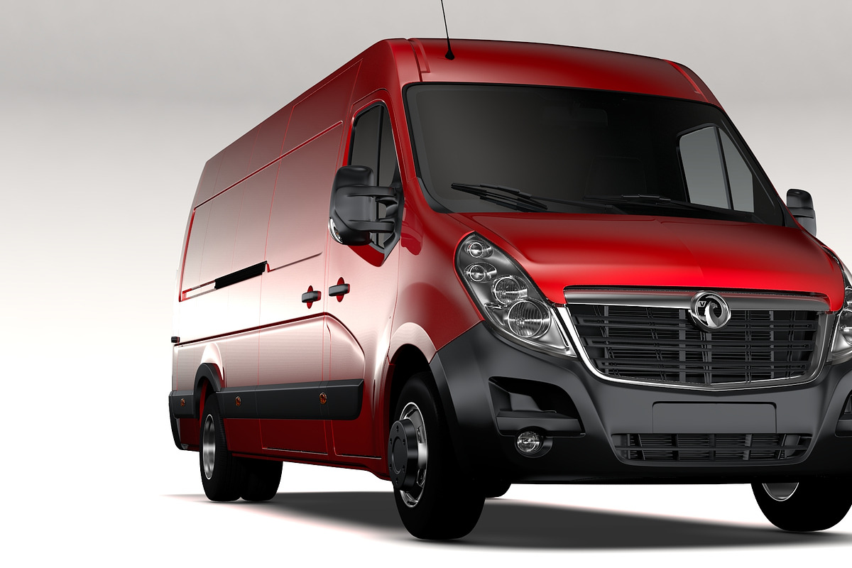 Vauxhall Movano L4H2 Van 2016 in Vehicles - product preview 8