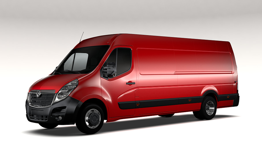 Vauxhall Movano L4H2 Van 2016 in Vehicles - product preview 1