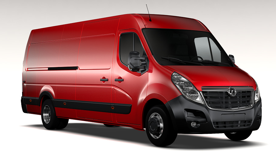 Vauxhall Movano L4H2 Van 2016 in Vehicles - product preview 2