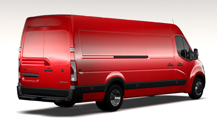 Vauxhall Movano L4H2 Van 2016 in Vehicles - product preview 6