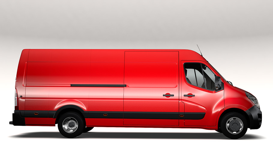 Vauxhall Movano L4H2 Van 2016 in Vehicles - product preview 8