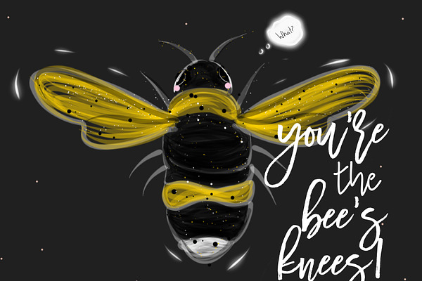 You're the bee's knees
