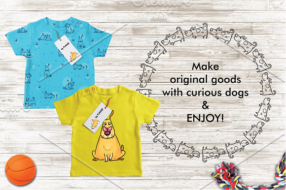 Curious Dog collection in Illustrations - product preview 4