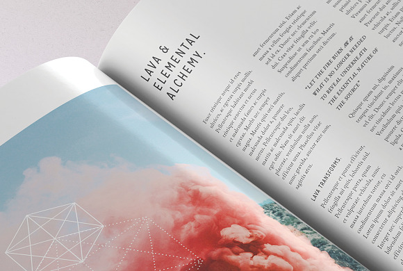 LUMINA Magazine in Magazine Templates - product preview 5