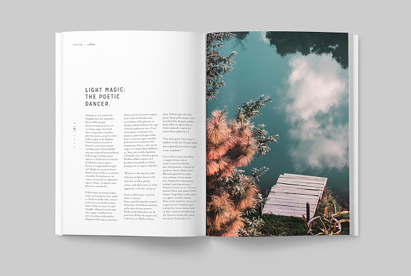 LUMINA Magazine in Magazine Templates - product preview 9