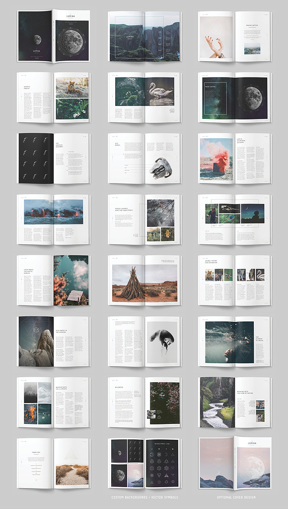 LUMINA Magazine in Magazine Templates - product preview 23