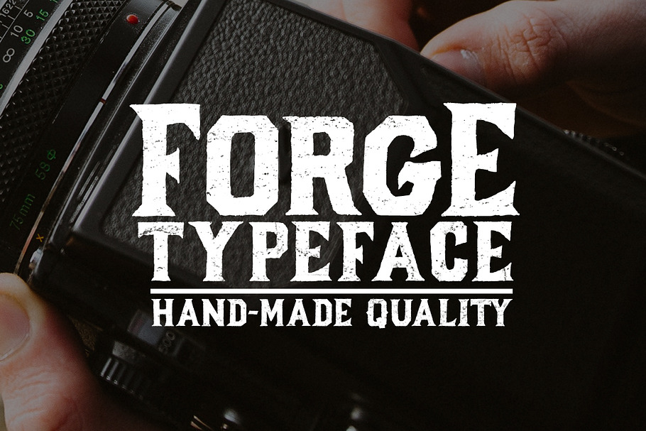 Forge Typeface