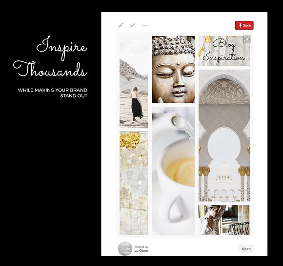 July Pinterest Templates in Pinterest Templates - product preview 3