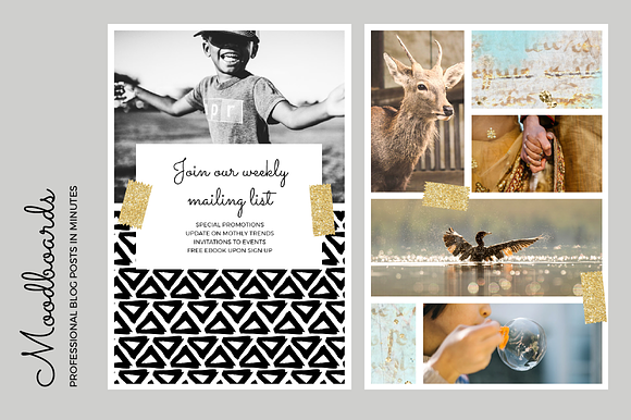 July Pinterest Templates in Pinterest Templates - product preview 4
