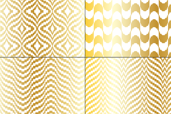 Gold Bargello Patterns in Patterns - product preview 1