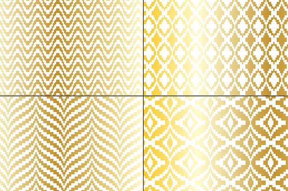 Gold Bargello Patterns in Patterns - product preview 2