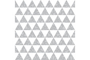 Vector silver grey triangle textured seamless repeat pattern background. Perfect for modern fabric, wallpaper, wrapping, stationery, home decor projects.