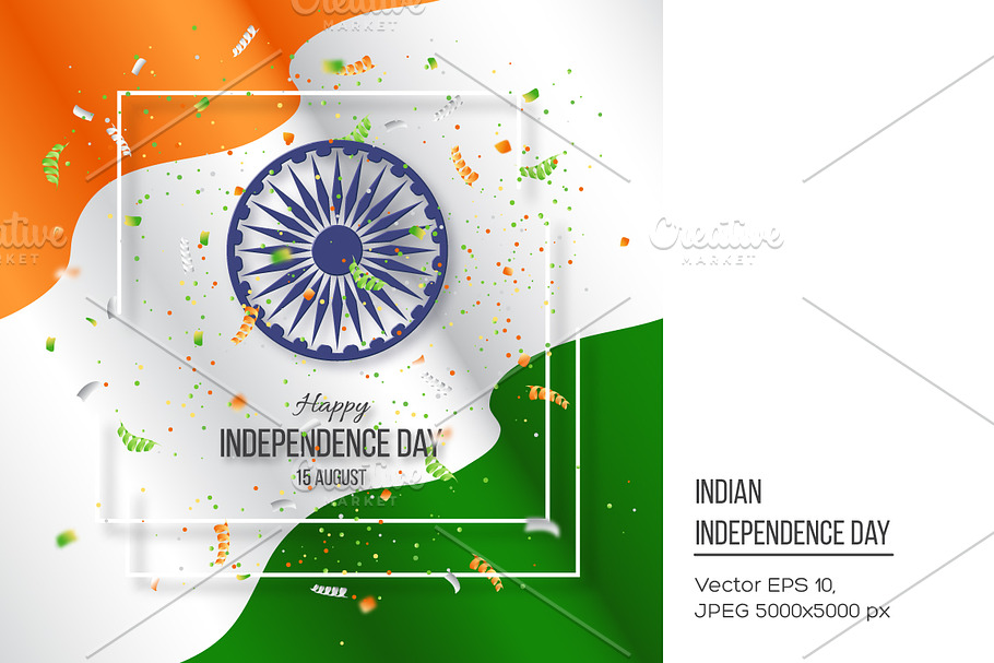 Indian Independence day. in Illustrations - product preview 8