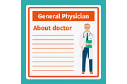 Medical notes about general physician