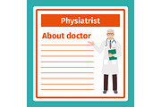 Medical notes about physiatrist