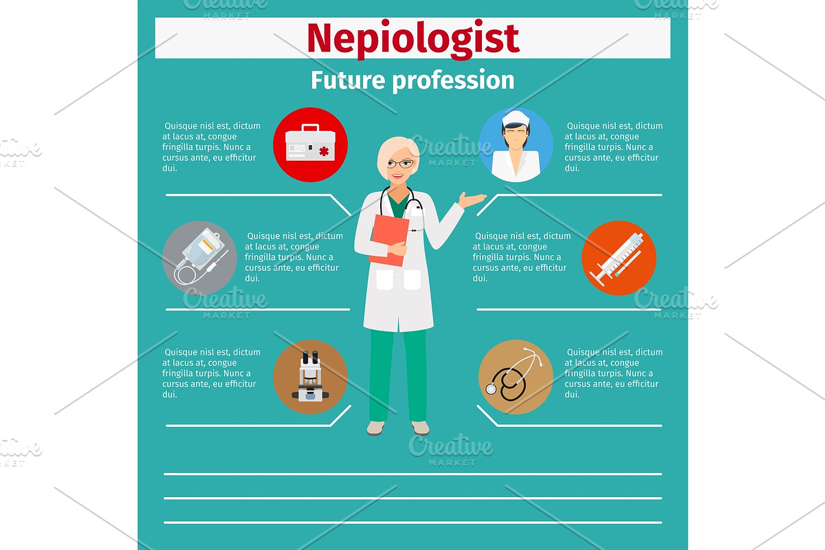 Future profession nepiologist infographic in Objects - product preview 8