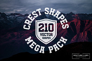 Crest Shapes Mega Pack