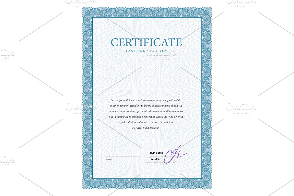 Certificate139 in Illustrations - product preview 8