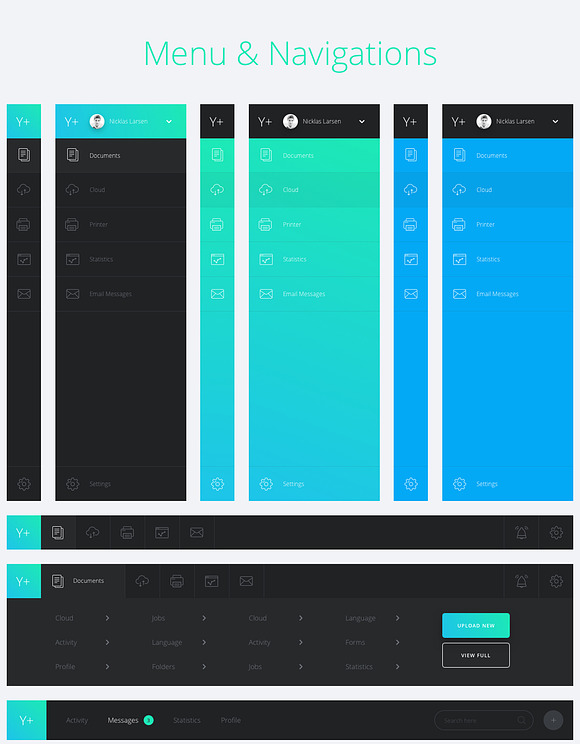 Datta - Dashboard UI Kit in UI Kits and Libraries - product preview 14