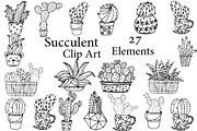 Succulent Clipart