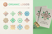 12 Organic logos