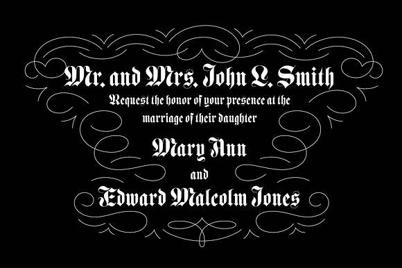 Luxus Gothic in Gothic Fonts - product preview 4