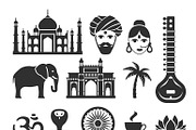 Indian vector icons