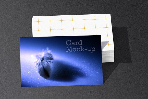 Business Card Mock-Up in Print Mockups - product preview 3