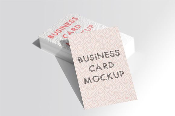 Business Card Mock-Up in Print Mockups - product preview 4